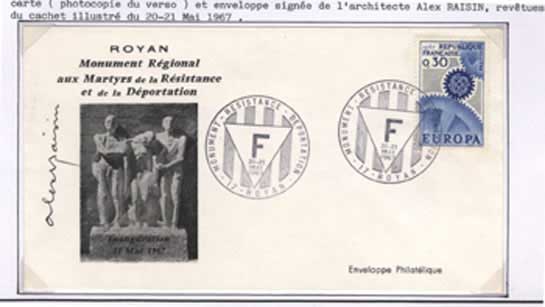 Hommage aux résitants et aux déportés 20-21 mai 1967