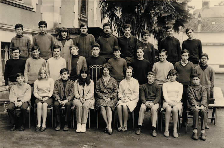 Elèves du lycée mixte de Royan (66-67)