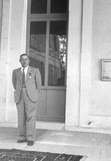 14 juin 50, M. Morin professeur d'histoire / Visuel : D.R.