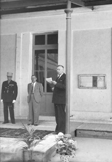 14 juin 50, remise de la Légion d'Honneur / Visuel : D.R.
