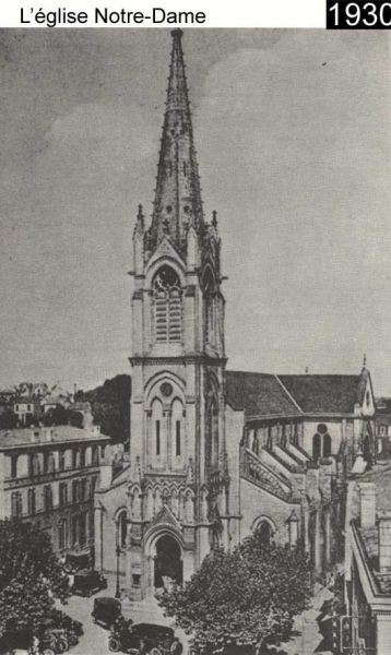 L'église Notre-Dame de Royan : 1930 / Visuel : D.R.