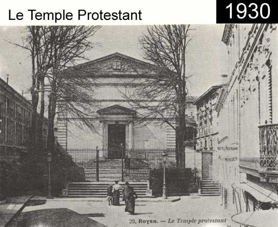 Le Temple Protestant : 1930 / Visuel : D.R.
