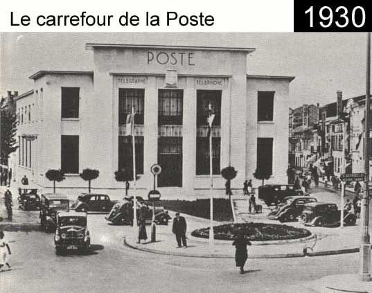 Le Carrefour de la Poste : 1930 / Visuel : D.R.