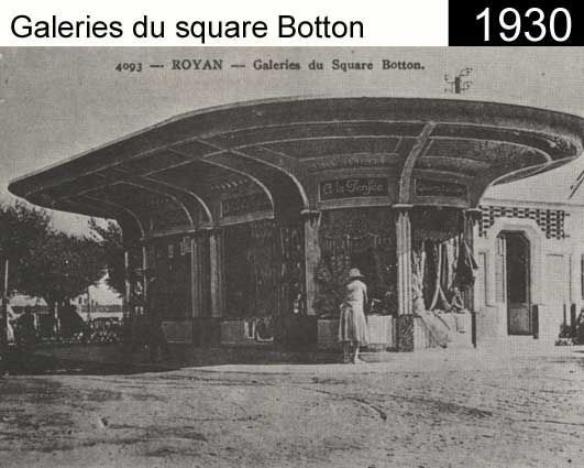 Galeries du Square Botton : 1930 / Visuel : D.R.