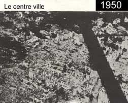 Le Centre-Ville : 1950 / Visuel : D.R.