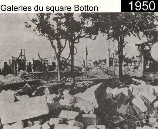 Galeries du Square Botton : 1950 / Visuel : D.R.