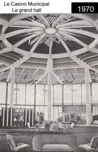 Casino Municipal, le Grand Hall : 1970 / Visuel : D.R.