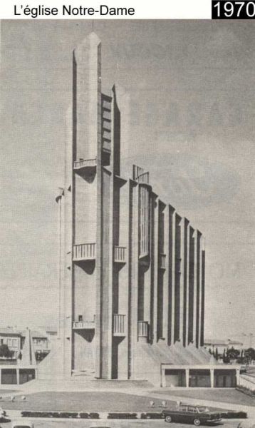 L'église Notre-Dame de Royan : 1970 / Visuel : D.R.