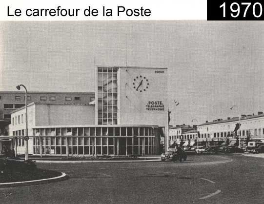 Le Carrefour de la Poste : 1970 / Visuel : D.R.
