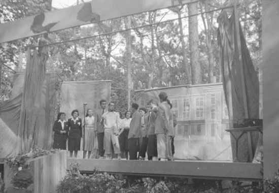 8 mai 1949, fête du collège / Visuel : D.R.