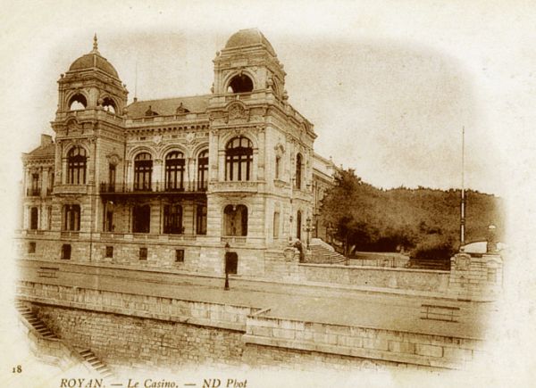 Ancien casino de foncillon 1940 / Visuel : D.R.