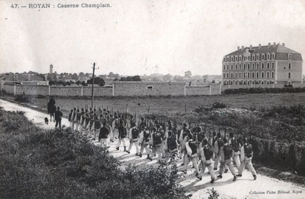 Autre vue de la caserne Champlain / coll. Bonne Anse