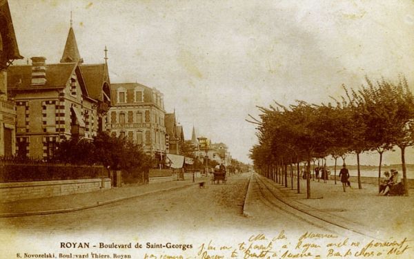 Boulevard Garnier 1940 / Visuel : D.R.
