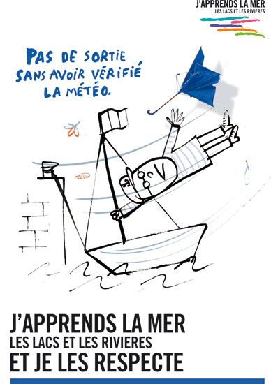 Campagne J'apprends la mer - affiche n°3 / Visuel : D.R.