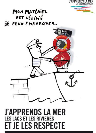 Campagne J'apprends la mer - affiche n°5 / Visuel : D.R.