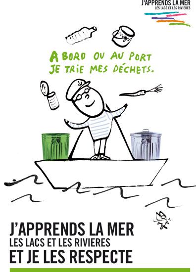 Campagne J'apprends la mer - affiche n°6 / Visuel : D.R.