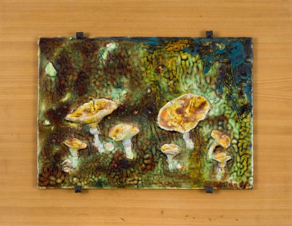 Cécile Midas, les Champignons, lave émaillée / Visuel : D.R.