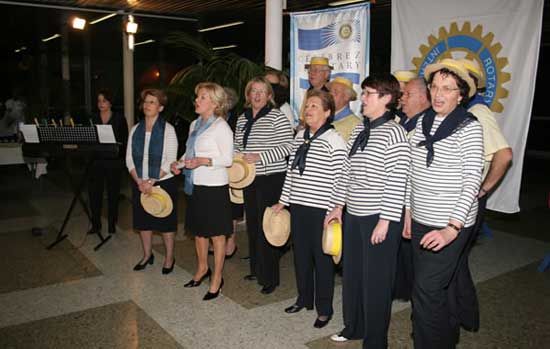 La chorale du Rotary Club de Royan / Visuel : D.R.
