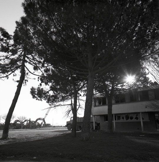 Destruction casino / Photo : A. Rodier