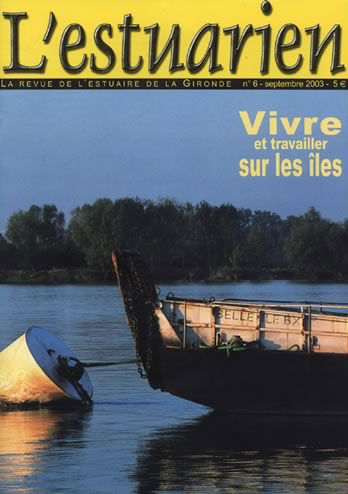 L'estuarien, couverture n°6, septembre 2003. / Visuel : D.R.