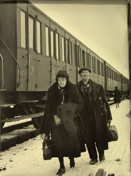 Évacuations en gare de Saujon 4. / Coll. privée DR