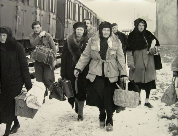 Évacuations en gare de Saujon 5. / Coll. privée DR