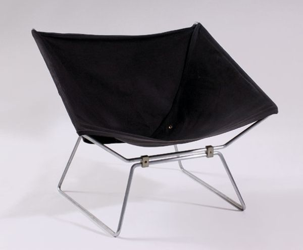Fauteuil en toile tendue de Pierre Paulin / Visuel : D.R.