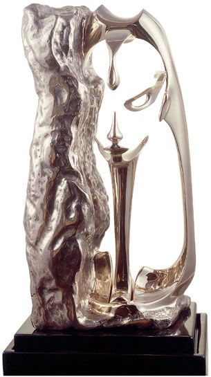 La belle et la roche (73 cm) / Visuel : D.R.
