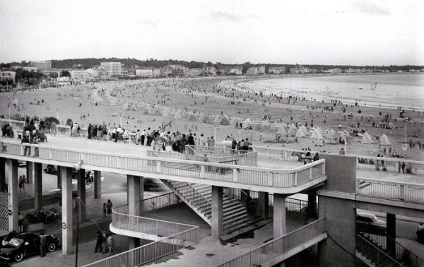 La Grande Conche direction Vallière 1960 / Visuel : D.R.
