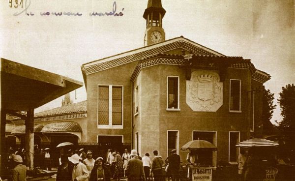 Le marché 1940 / Visuel : D.R.