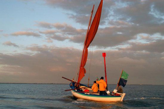Pêche au maigre sur la Gironde / Visuel : D.R.
