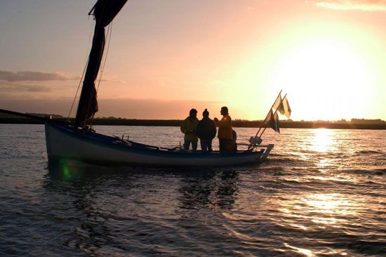 Pêche au maigre sur la Gironde / Visuel : D.R.