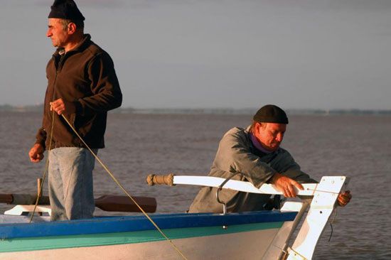 Pêche au maigre sur la Gironde / Visuel : D.R.
