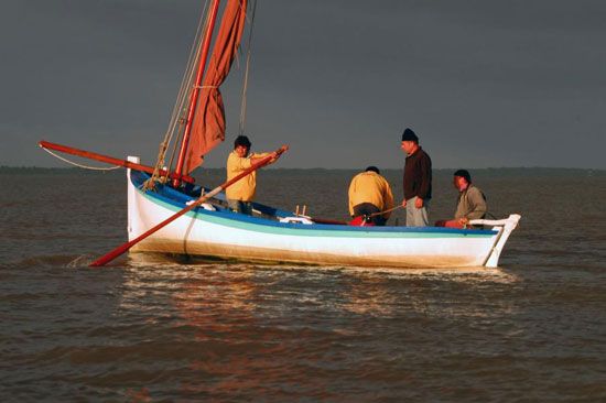 Pêche au maigre sur la Gironde / Visuel : D.R.