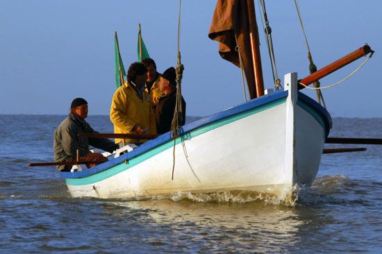 Pêche au maigre sur la Gironde / Visuel : D.R.