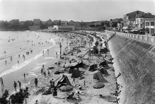 Plage de Pontaillac 1960 / Visuel : D.R.
