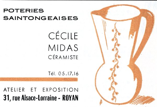 Publicité extraite du Guide du Syndicat d'Initiative de Royan 1969 / Visuel : D.R.