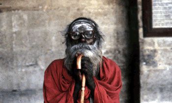 Un sadhu, au grand temple de Maduraï / Visuel : D.R.