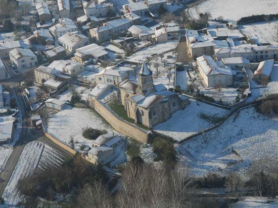 Vue aérienne de Saint-Sulpice de Royan / Visuel : D.R.