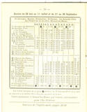 Horaires de tramway in Nouvelles Galeries 1931. coll. docbarthou.