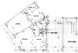 Plan du rez-de-chaussee, maison de ville - architecture royan 1950