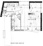 Plan du rez-de-chaussee, villa - architecture royan 1950