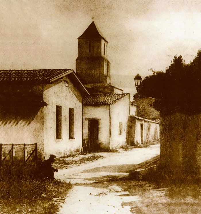 Eglise et quartier Saint-Pierre 1940