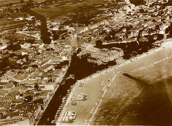 Centre-ville de Royan 1940