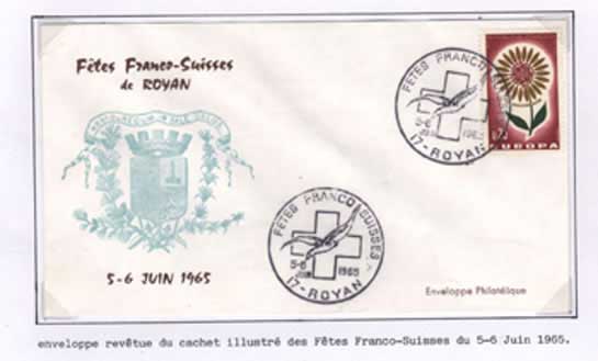 Fêtes Franco - Suisses 5-6 juin 1965