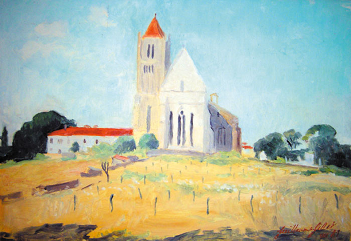 G. Gillet Abbaye de Sablonceaux 1981