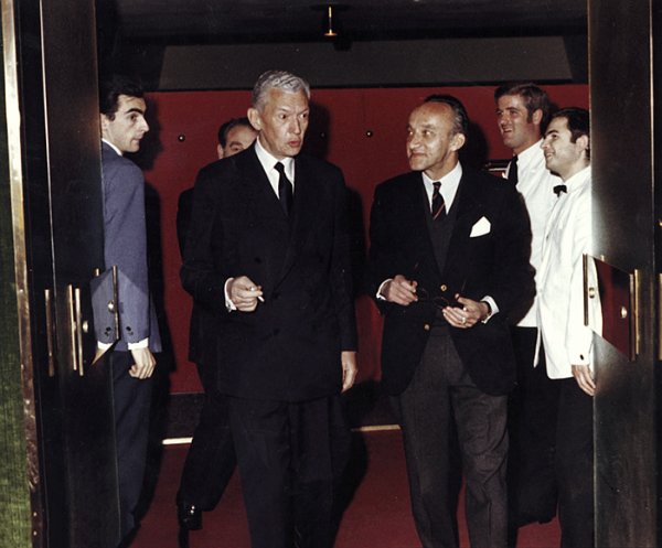 Maurice Couve de Murville - Jean Noël de Lipkowski / coll. Roger Genty