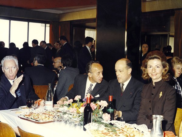 Pierre Mesmer - Jean Noël de Lipkowski - Yves Domecq - Nadine de Lipkowski / coll. Roger Genty