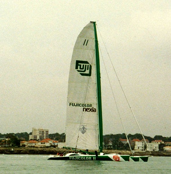 Loïck Peyron lors du Grand Prix des Multicoques. / Visuel : D.R.