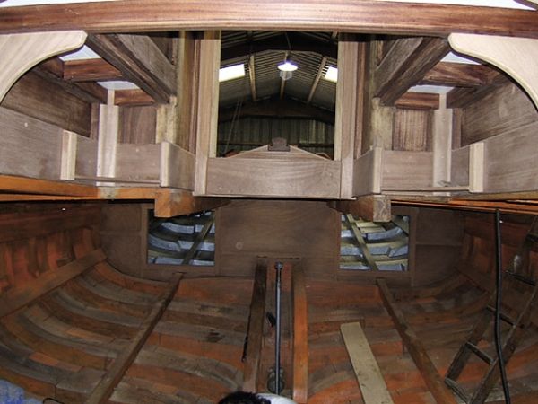 Août 2005 - intérieur rouf / Visuel : D.R.